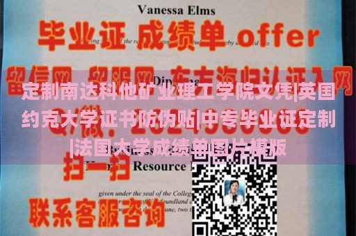 定制南达科他矿业理工学院文凭|英国约克大学证书防伪贴|中专毕业证定制|法国大学成绩单图片模版