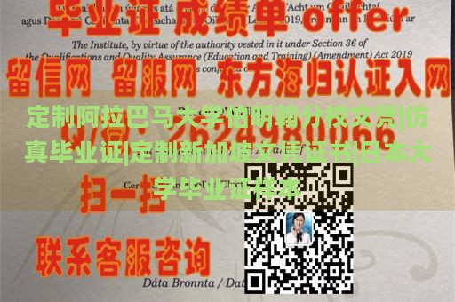 定制阿拉巴马大学伯明翰分校文凭|仿真毕业证|定制新加坡文凭证书|日本大学毕业证样本